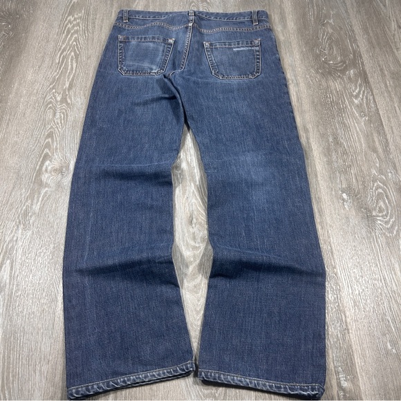 Prada Men’s Jeans W32” L30” Blue Wide Leg Fit - Made in Italy - Official